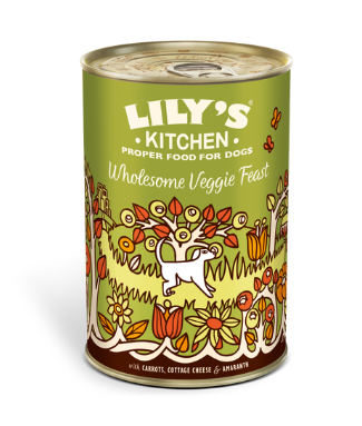 Lily's Kitchen 無肉雜菜鍋 天然犬用主食罐 狗糧 375g 