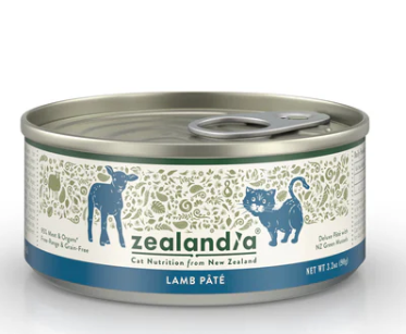 Zealandia 狂野主廚 草原羊 貓糧 貓罐頭 90g