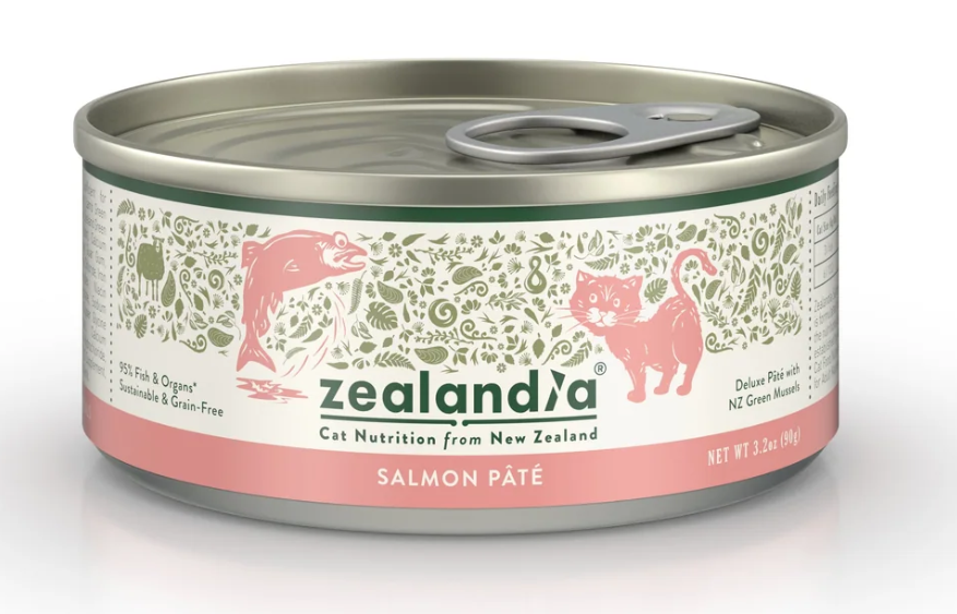 Zealandia 狂野主廚 三文魚 貓糧 貓罐頭 90g