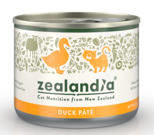Zealandia 狂野主廚 野放鴨 貓糧 貓罐頭 170g