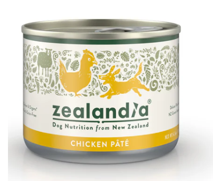 Zealandia Free-Run Chicken Pate Canned Dog Food 170g