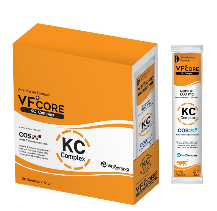 VF+ Core Kidney Care (Tuna & Salmon) Lickable Treats for Cats 12g x 30 (KC)