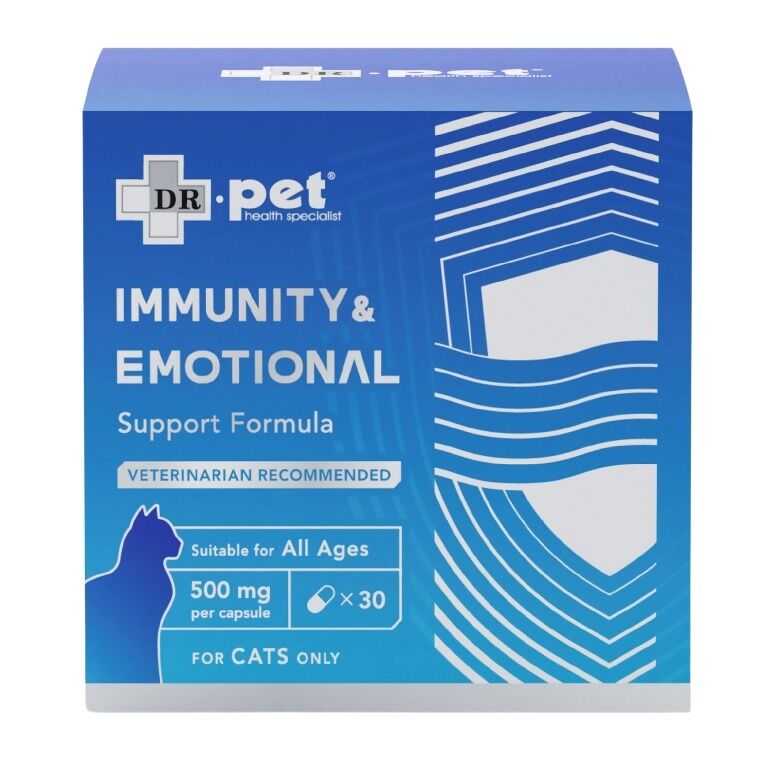 DR.pet 免疫和情感支援配方保健膠囊30 粒（ 貓貓適用）