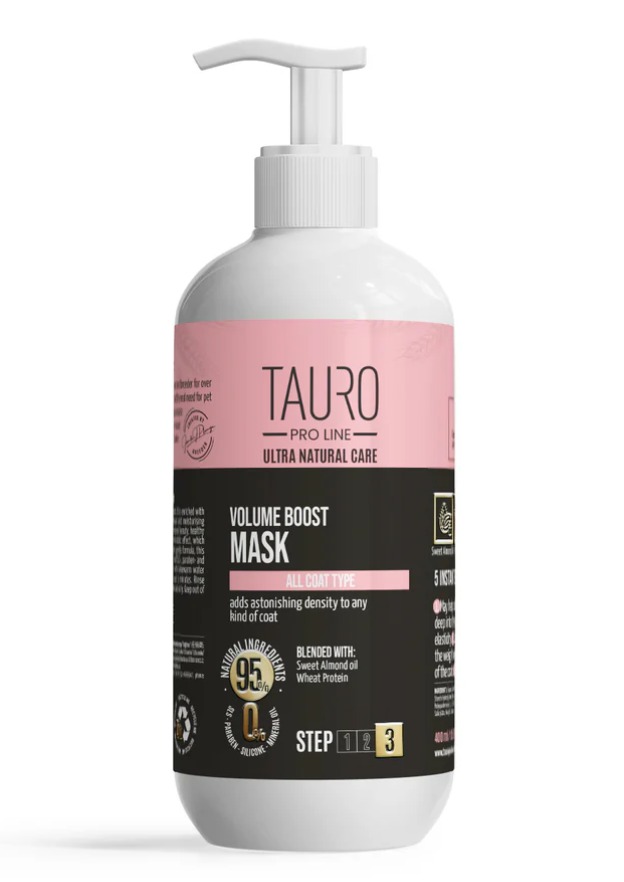 TAURO PRO LINE Ultra Natural Care Step 3 增毛體積持效面膜1L (貓狗適用)