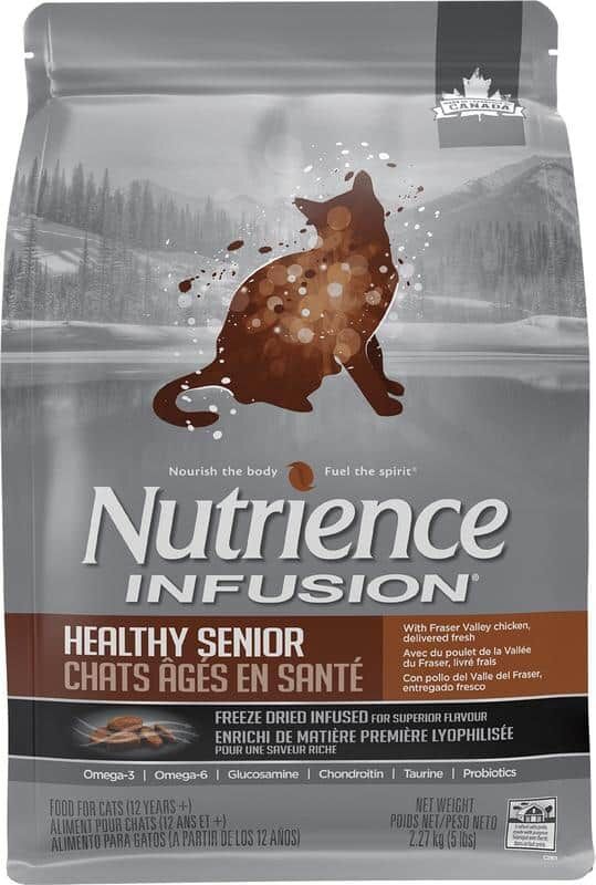 Nutrience Infusion 健康雞肉 老年貓乾糧5kg #C2902