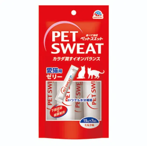 Earth Pet Pet Sweat Hydration Jelly For Cats & Dogs 15g x 7pcs