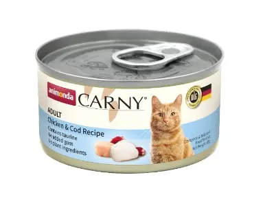 Animonda Carny Adult Chicken & Cod Fish Flavor Canned Cat Food 85g