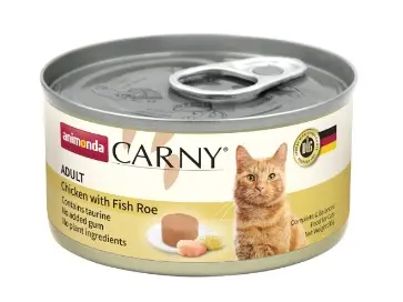 Animonda Carny 成貓 雞肉+魚籽配方 貓罐頭 貓糧85g