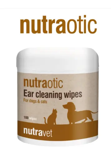 Nutravet Nutraotic Ear Cleaning Wipes 100pcs