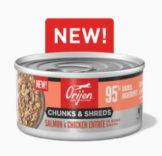 Orijen 奢華鮮肉 三文魚雞肉 成貓 主食貓罐頭 貓糧 85g