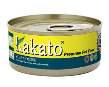 Kakato Saba Mousse Can For Cats & Dogs 70g