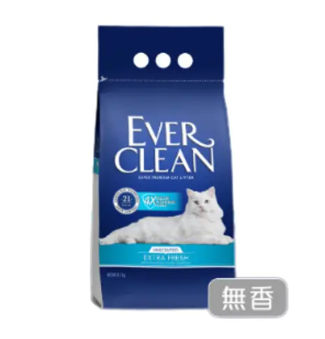 Ever Clean Extra Fresh Cat Litter (Unscented) Cat Litter 4.2kg box (Blue)