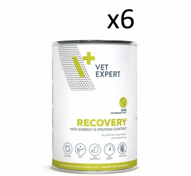 Vet Expert V+ 康復期處方成犬濕糧 400g *6