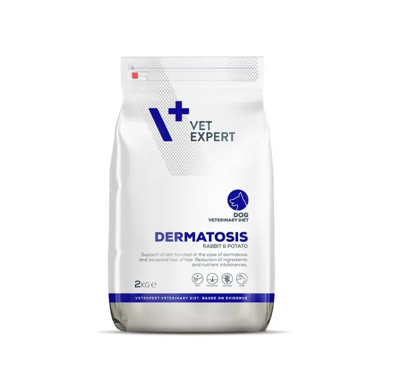Vet Expert V+ Dermatosis (Rabbit & Potato) Dry Dog Food 2KG