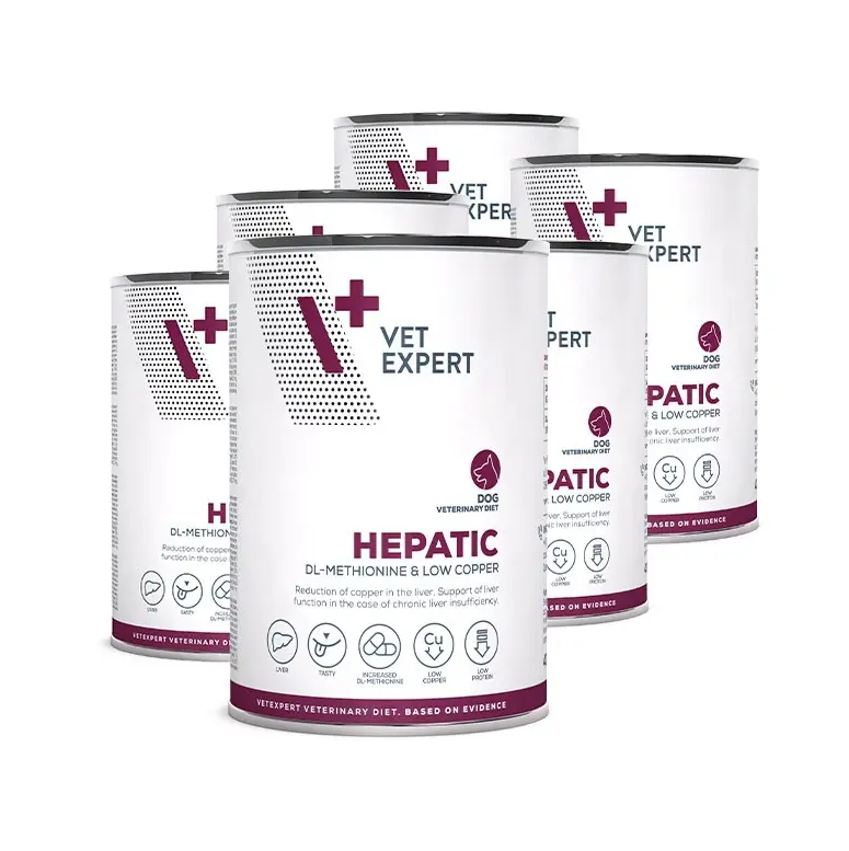 Vet Expert V+ 肝臟 成犬 處方濕糧 狗糧 400g *6