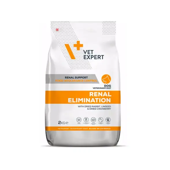 Vet Expert V+ Prescription Diet Renal Elimination Dry Dog Food 2KG