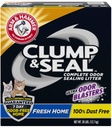 Arm & Hammer Litter Clump & Seal Fresh Scented Clumping Clay Cat Litter 28lbs