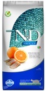 N&D Cat Fish & Orange Adult 成貓專用 天然無殼物系列 魚及橙味 10kg