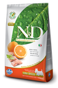 N&D Dog Fish & Orange Adult Mini 成犬(小型犬)專用 天然無殼物系列 魚及橙味 7kg