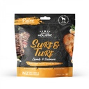 Absolute Holistic 低溫風乾狗小食-放牧羊+三文魚100g