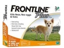 FRONTLINE Plus  小型狗用殺蚤除牛蜱滴藥 (8星期大至10kg) ( 0.67ml x 3支)