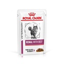 Royal Canin RENAL 腎臟 處方糧 (精煮肉汁系列) (牛肉味) 貓濕糧 85g*12包