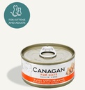 CANAGAN 原之選 無穀物 吞拿魚及蝦味 貓主食罐 75g