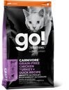 GO! SOLUTIONS™ CARNIVORE Grain Free Chicken, Turkey + Duck Cat Food 8lb