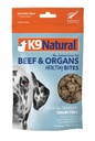 K9 Natural  Healthy Bites－Beef 凍乾健康零食-牛肉  50g