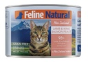 Feline Natural   Lamb & Salmon 羊肉及三文魚盛宴 貓罐頭170g