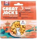 GREAT JACK'S - 無穀物 凍乾三文魚粒 貓貓小食 1oz