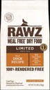 Rawz 無穀物狗乾糧 - 單一蛋白 - 鴨肉全犬配方 20LB