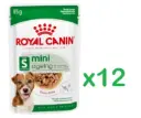 Royal Canin Mini Ageing 12+ (Gravy)小型老犬肉湯包85g*12包