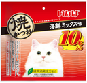 CIAO Inaba QSC-256 烤鰹魚 海鮮混合味 (30gx10) 