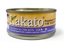 Kakato三文魚,雞高級寵物鮮食罐170g(DOGS & CATS 貓狗合用)