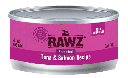 Rawz  吞拿魚 & 三文魚 肉絲 全貓罐頭 主食罐 貓罐 貓濕糧 貓糧 85g