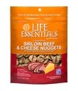 Cat-Man-Doo Life Essentials Freeze Dried Sirloin Beef & Cheese Nuggets 凍乾脫水沙朗牛肉加芝士粒 3oz 美國製造