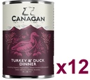 CANAGAN 火雞伴鴨肉配方狗罐頭 400G (12罐)