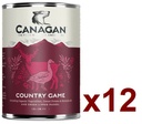 CANAGAN 田園野配方味狗罐頭400G (12罐)