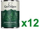 CANAGAN 雞肉配方狗罐頭 400G (12罐)