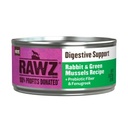Rawz 消化系統兔子和青口貝全貓貓罐155g