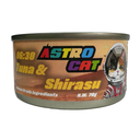 Astro Cat 06:30 無穀物 吞拿魚+魩仔魚(白飯魚) 貓罐頭 貓糧70g
