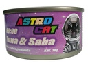 Astro Cat 08:00 鮪魚和鯖魚 貓罐 (70g)