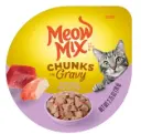 Meow Mix Chunks In Tuna & Crab Flavor Cupped Cat Food 78g