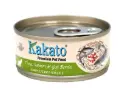 Kakato 卡格  吞拿魚、三文魚、杞子味 貓罐頭 貓糧 70g 